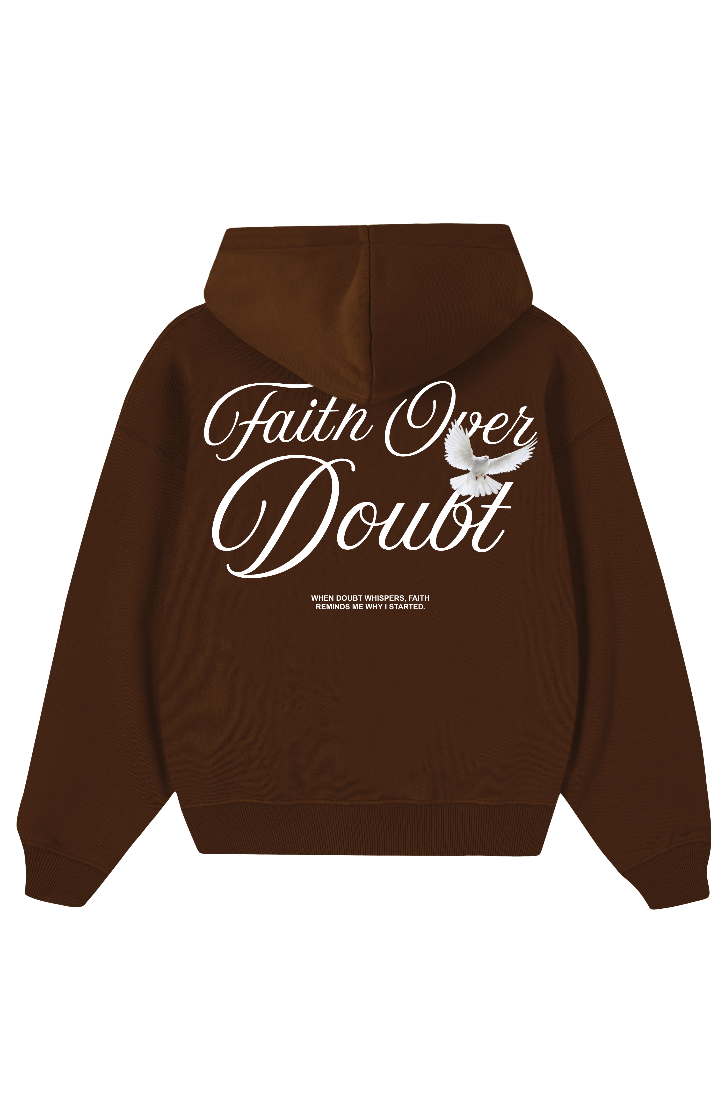 Faith Over Doubt — Oversized Hoodie
