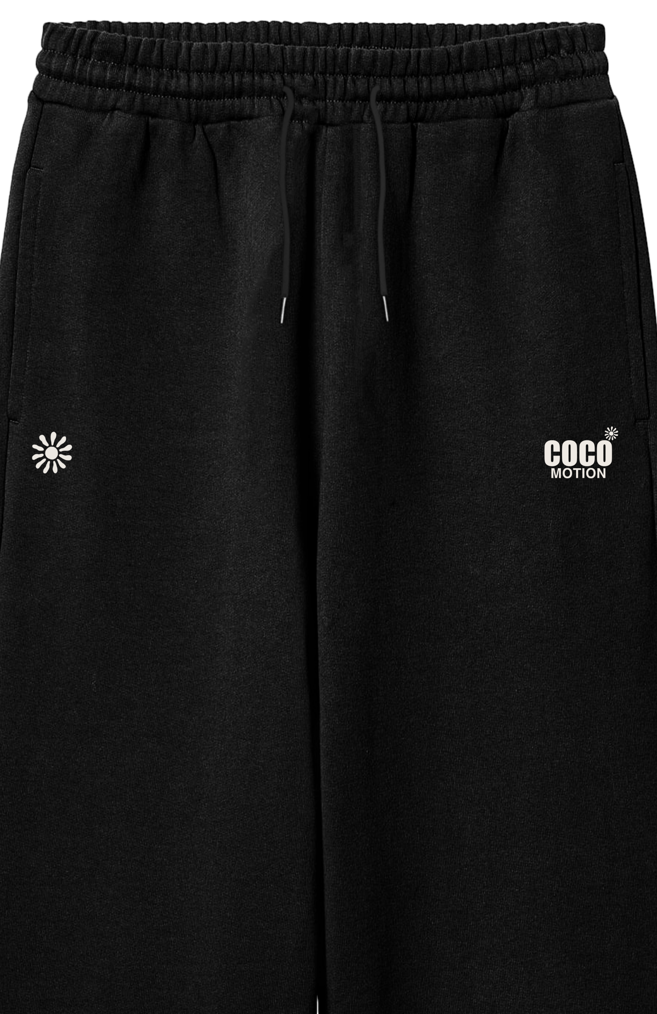 Black Baggy Sweatpants