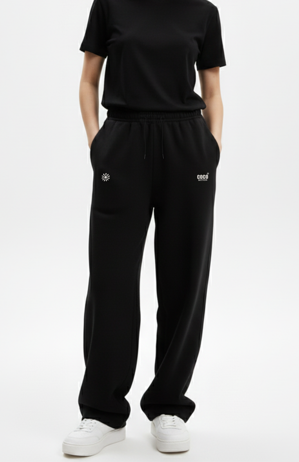 Black Baggy Sweatpants