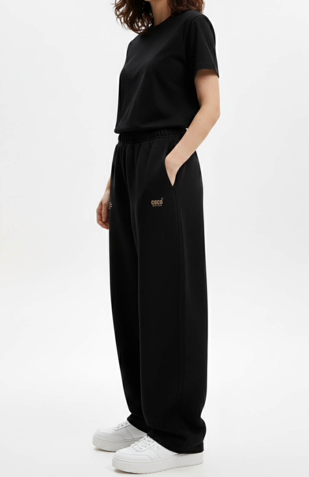 Black Baggy Sweatpants