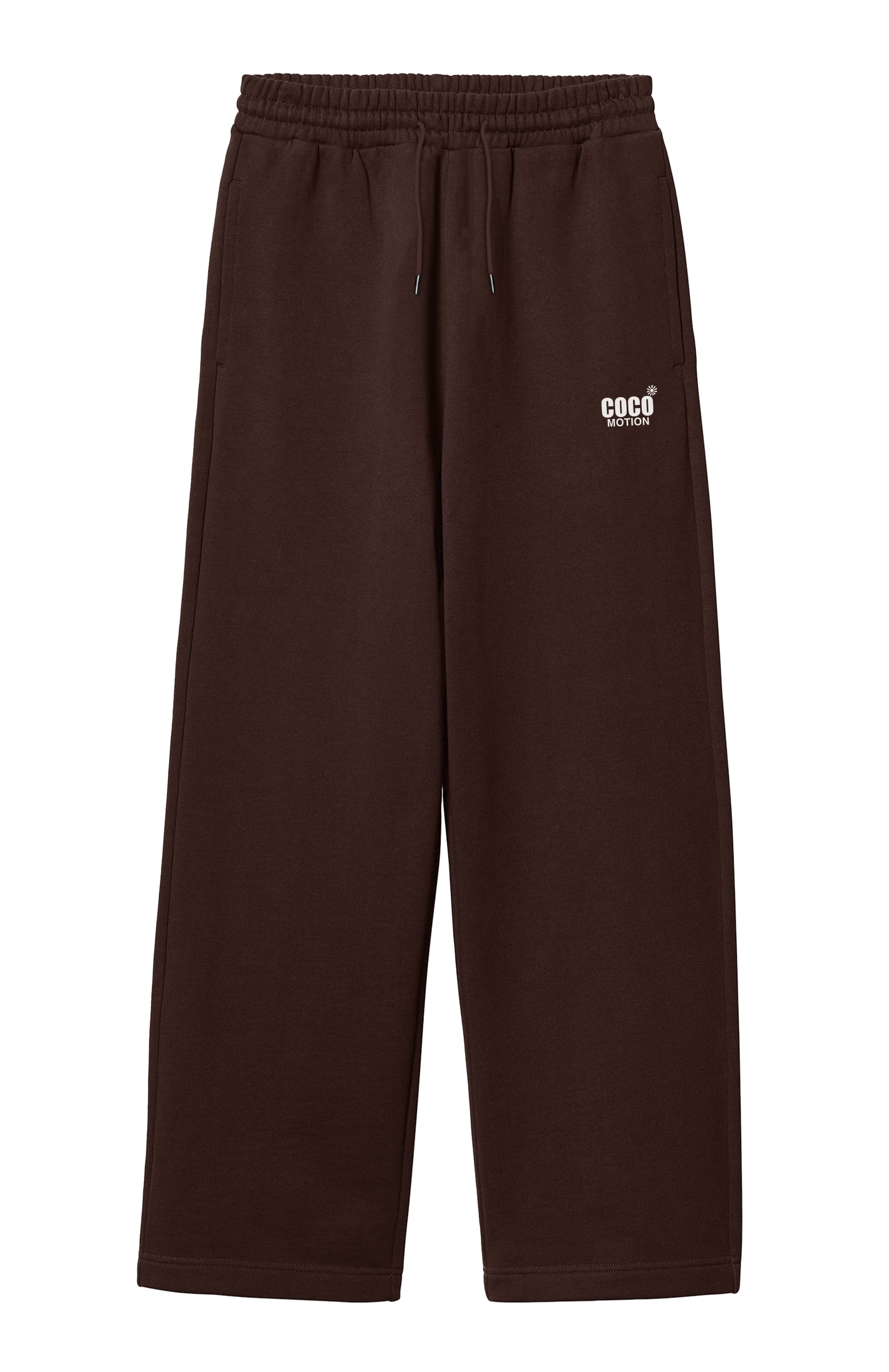 Brown Baggy Sweatpants
