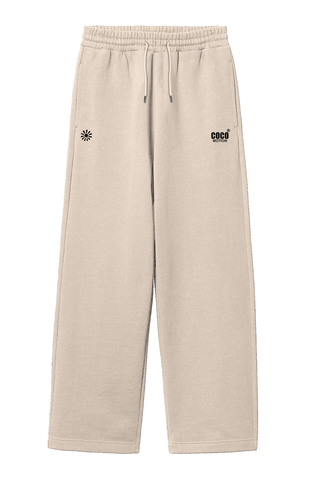Off White Baggy Sweatpants