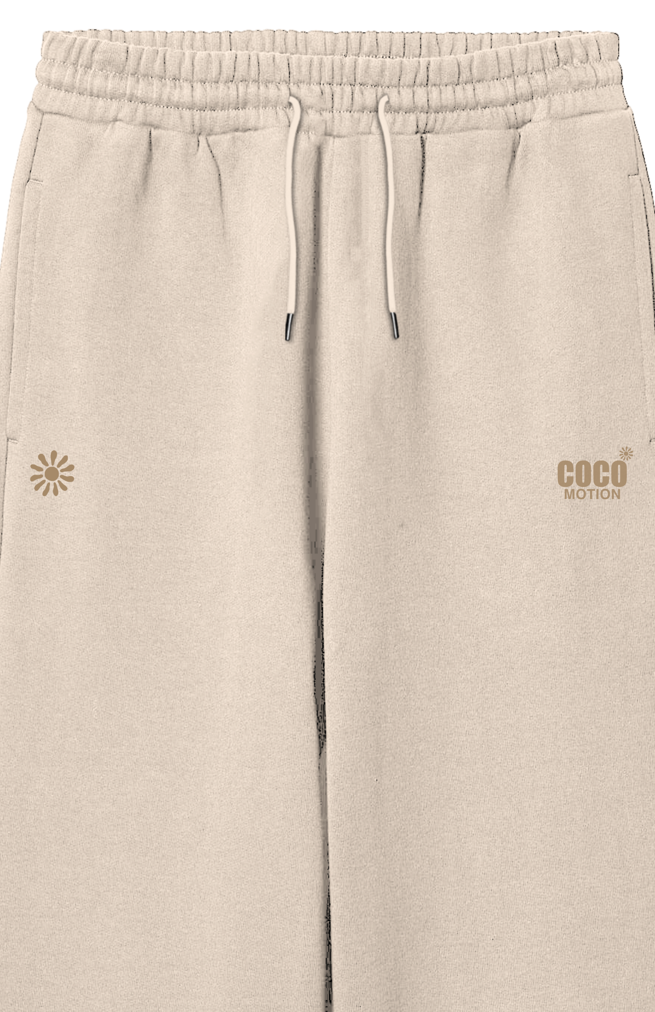 Off White Baggy Sweatpants